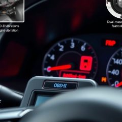 Auto drży na postoju – najczęstsze przyczyny i diagnostyka (OBD-II, poduszki, koło dwumasowe, dolot)